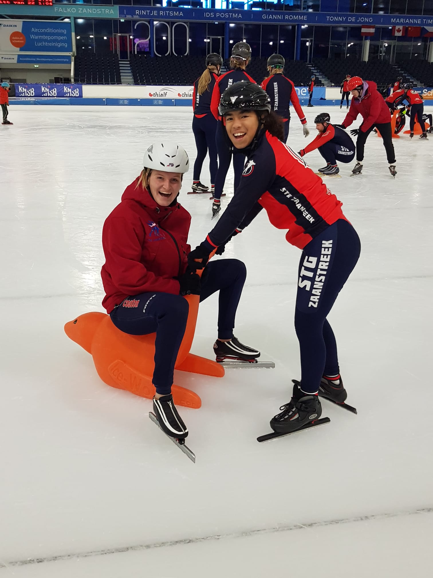Herfstkamp leuk schaatsen