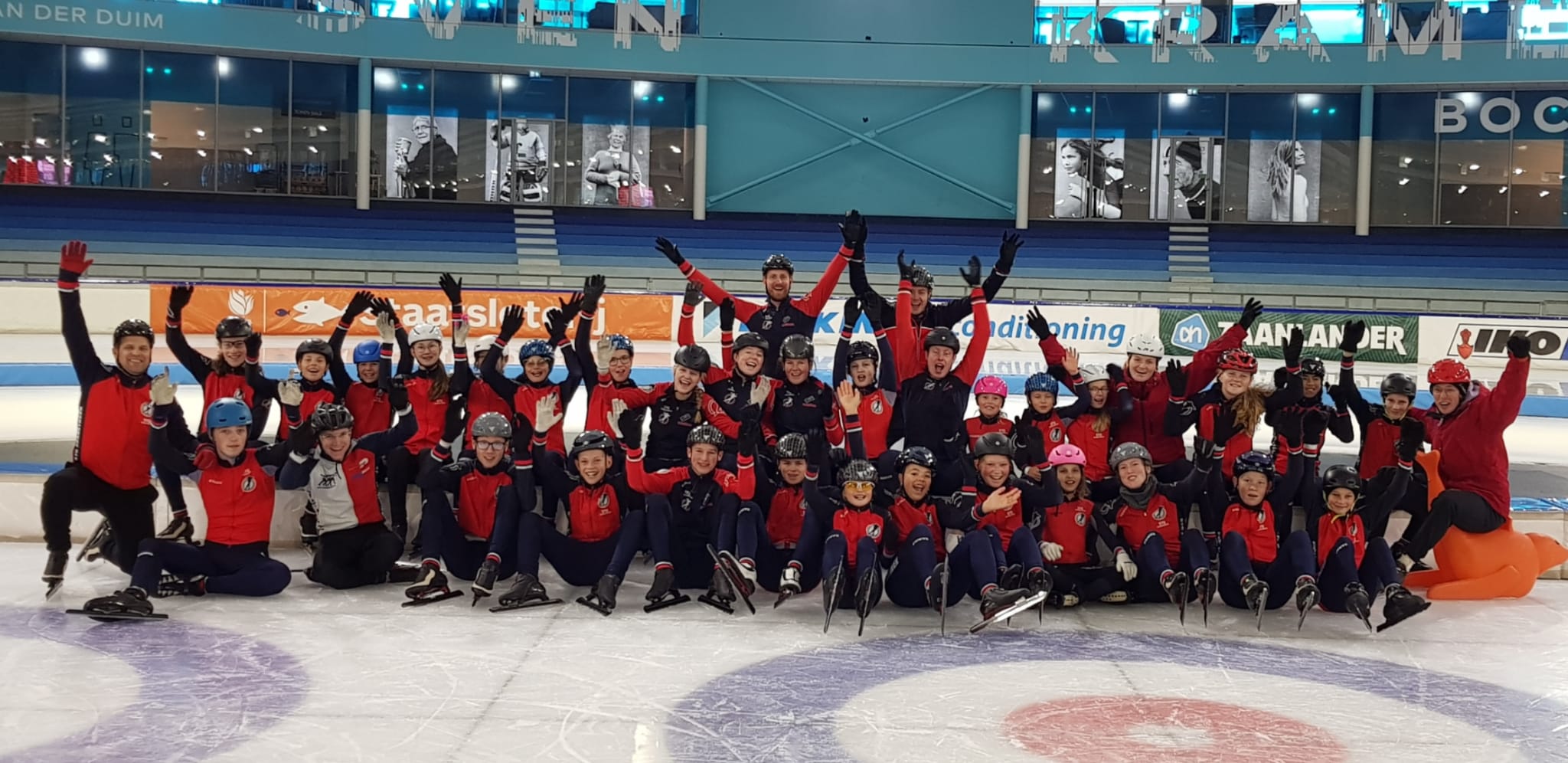 Herfstkamp groepsfoto Thialf