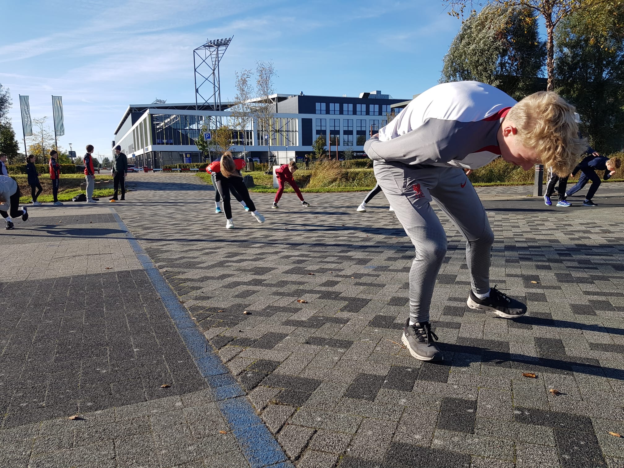 Herfstkamp droogschaatsen